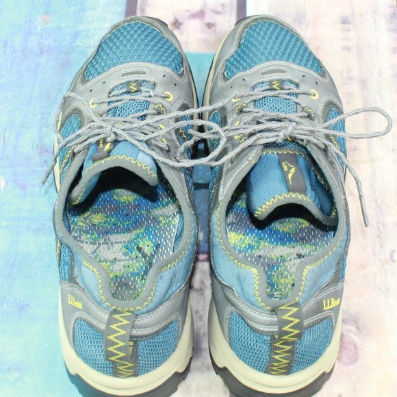 LL BEAN Rocky Coast Multisport Blue Mesh Hiking Trail Sneaker Shoe 11.5 M - Picture 6 of 9